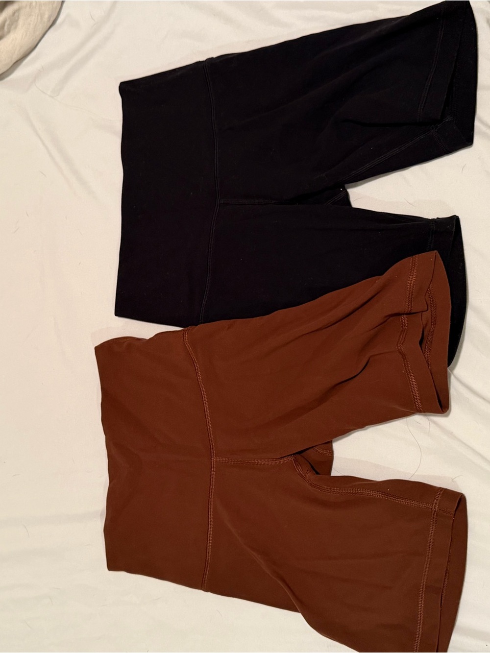 Aritzia Women’s Athletic Shorts - Black & Brown